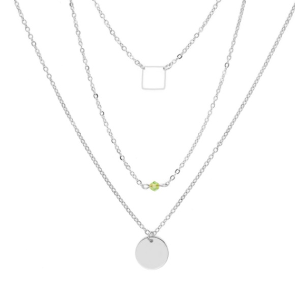 !!!!5 for $25 Three Layer Medallion Necklace - Picture 6 of 8